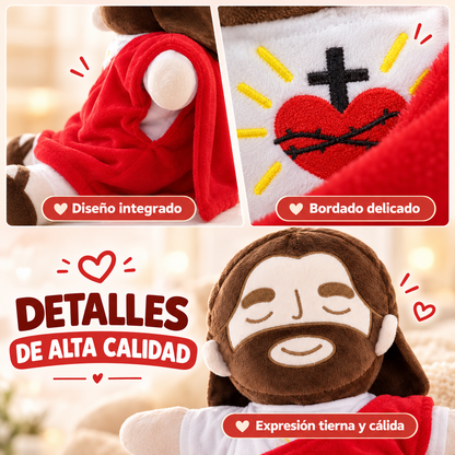 Abrazo de Fe™ Peluche con respiración para calmar la ansiedad