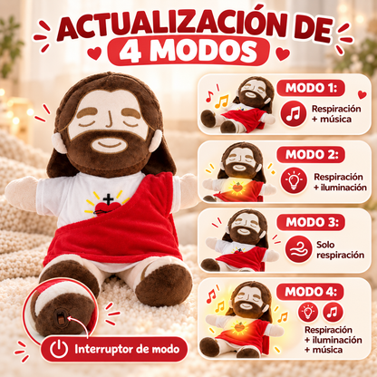 Abrazo de Fe™ Peluche con respiración para calmar la ansiedad